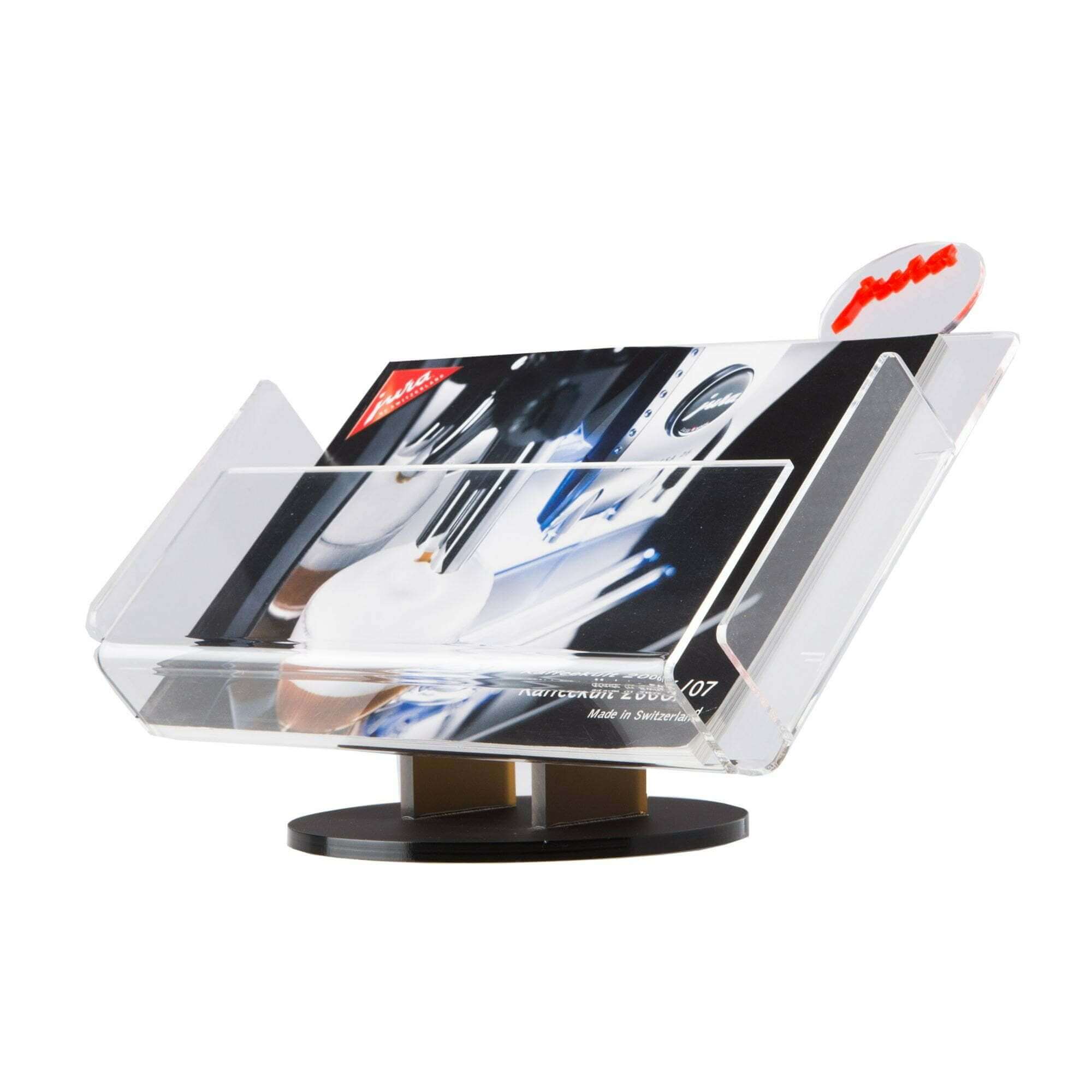 Brochure Rack made of acryl glass
