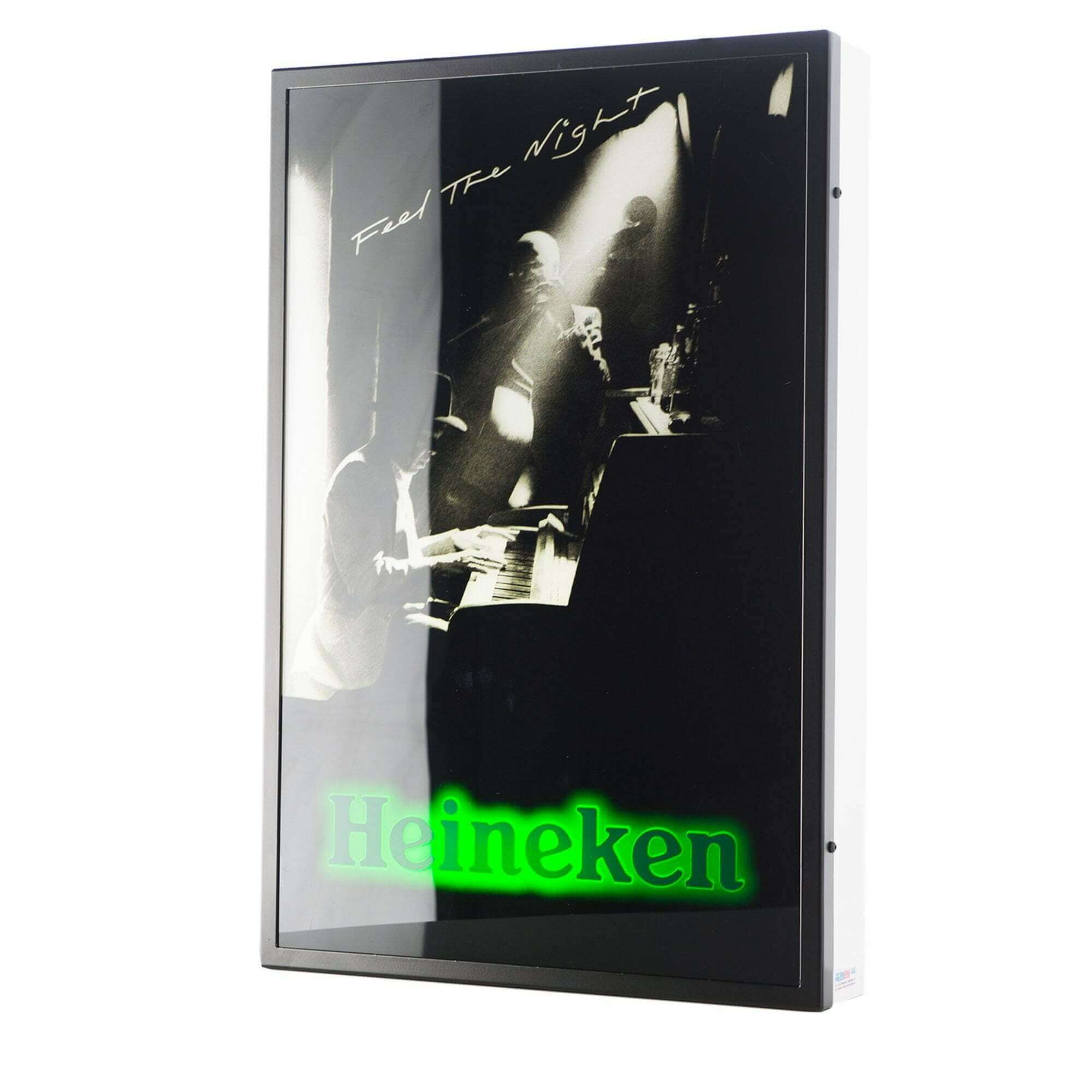 Publicité illuminée / boîte lumineuse en verre acrylic