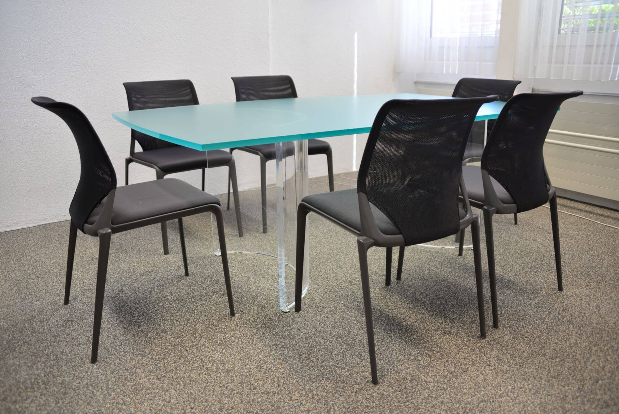 Meeting Table made of acryl glass