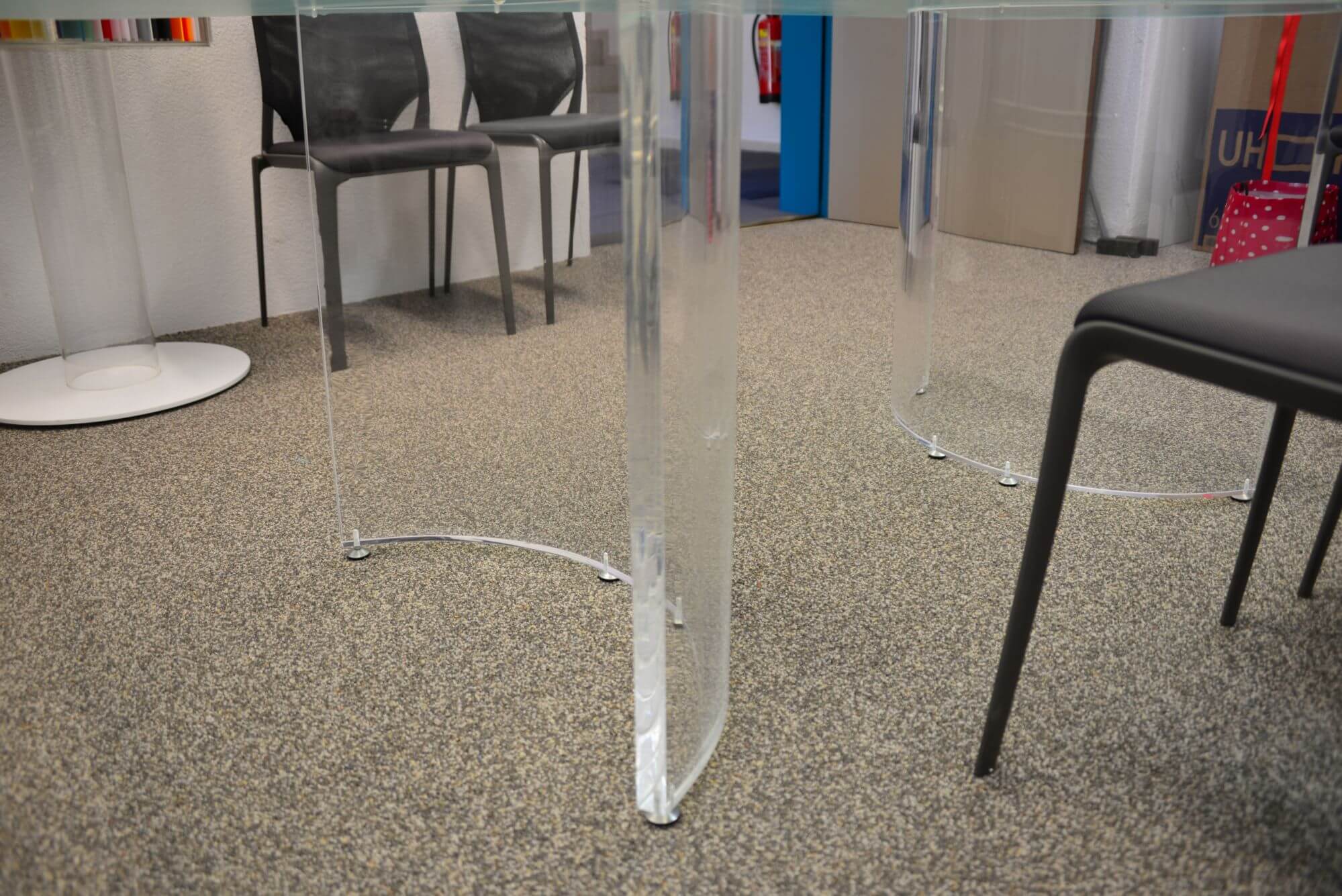Meeting Table made of acryl glass