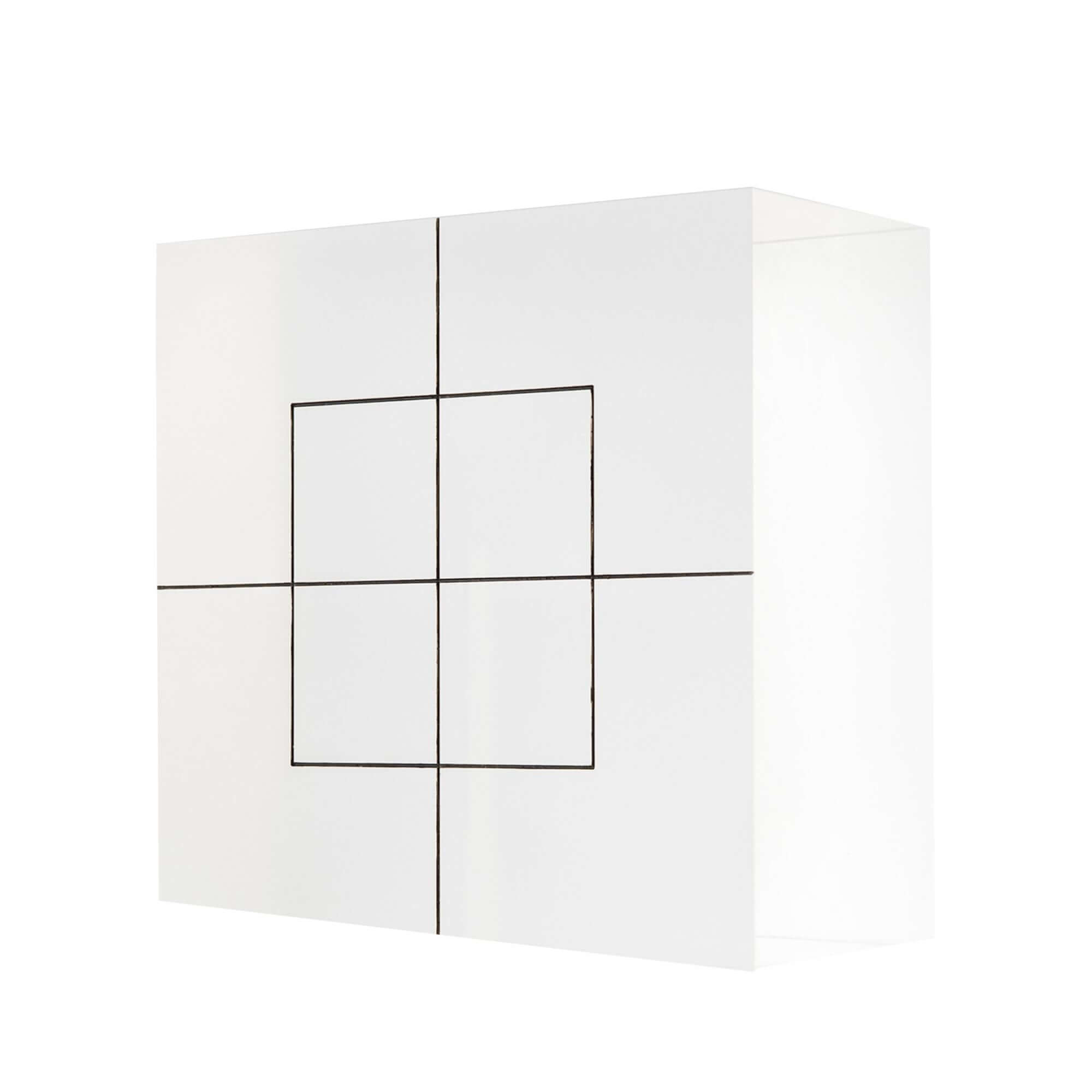 Aide pour la calibration des appareils radiologique en verre acrylique Acryline Elements de comptoir en verre acrylique, illuminé en verre acrylique imprimé