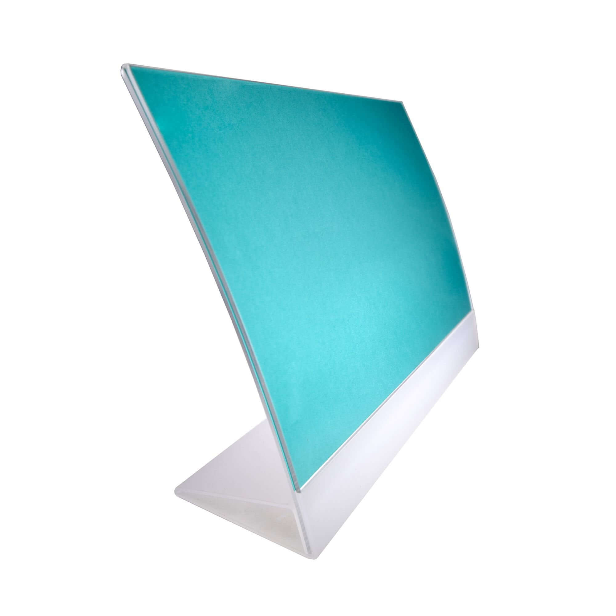 Présentoir de prospectus en verre acrylique