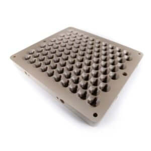 Acryline Gripper-Platte technische teile frästeil zubehör kunststoff produktion PEEK technisches platte
