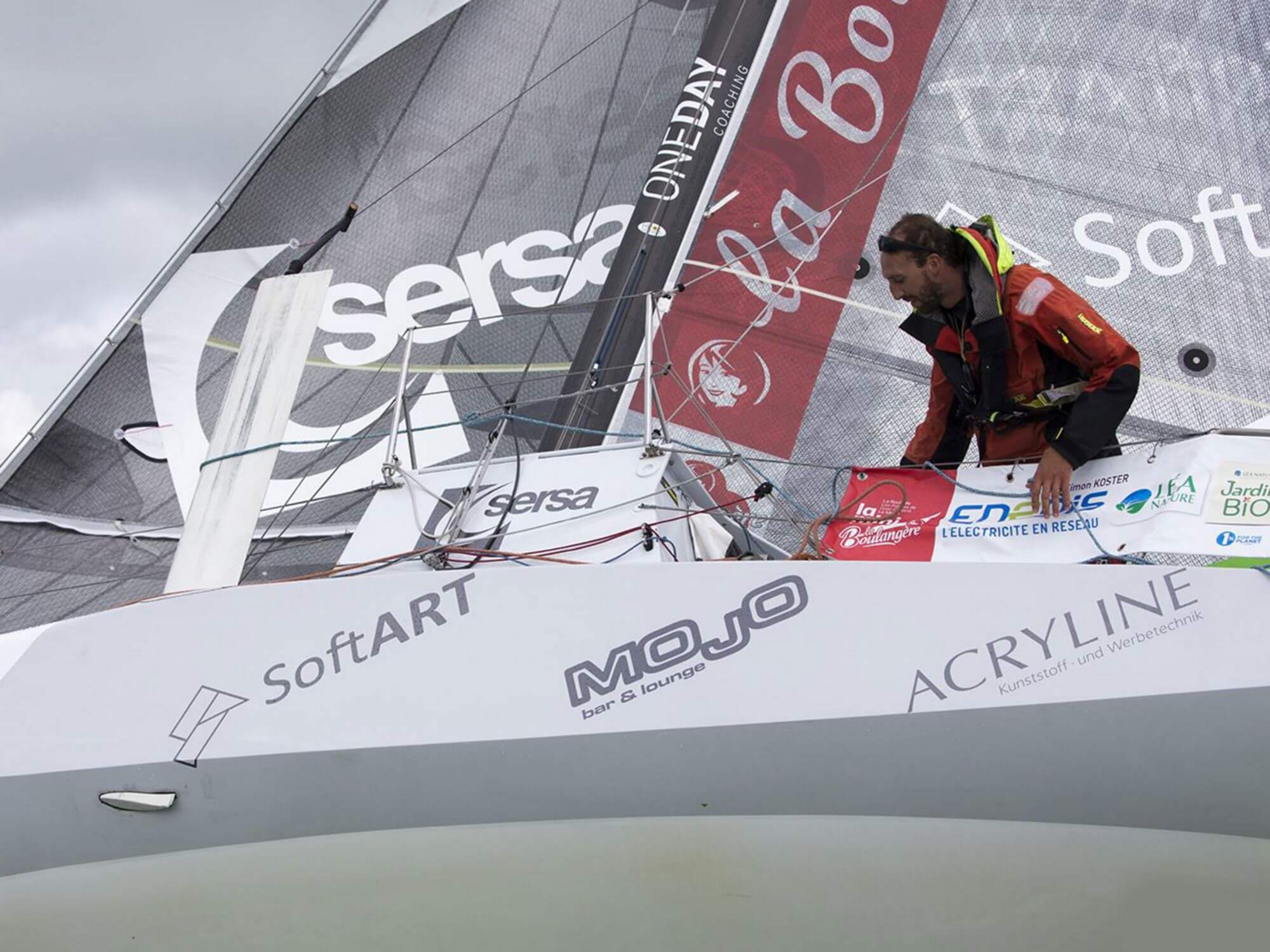Roesti Sailing Team Alantiküberquerung Valentin Gautier Simon Koster Transat Jaques Vabre Kunststoffteile
